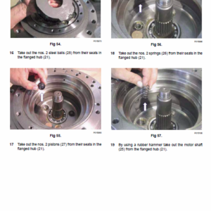 Jcb Js115, Js130, Js145, Js160, Js180, Js190, Js200, Js210, Js220, Js235 Excavator Manual