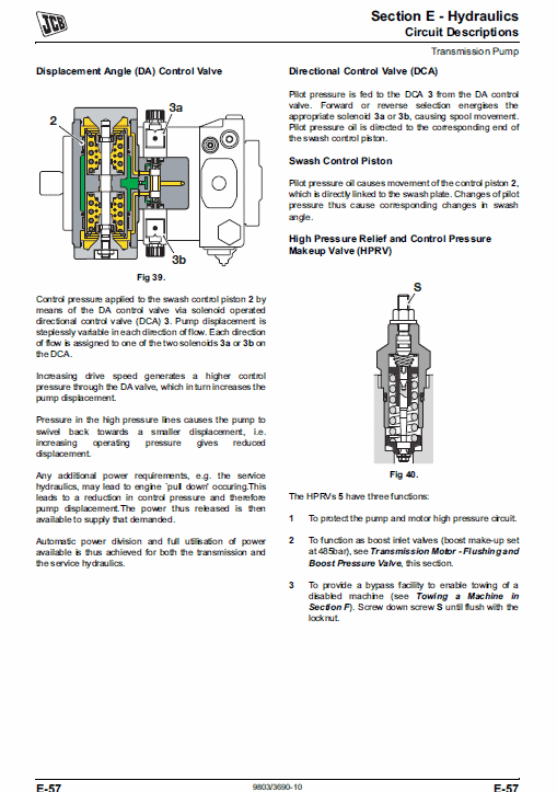 Jcb 520-40, 524-50, 527-55 Compact Loadalls Service Manual