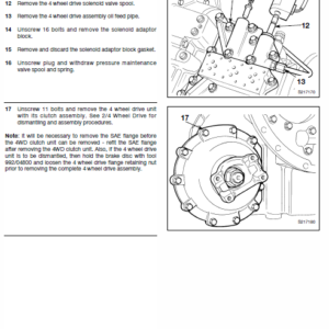Jcb 506c, 506chl, 508c Loadall Telescopic Handlers Service Manual