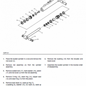 Doosan Daewoo 430, 440, 450, 460 Skid-steer Service Manual