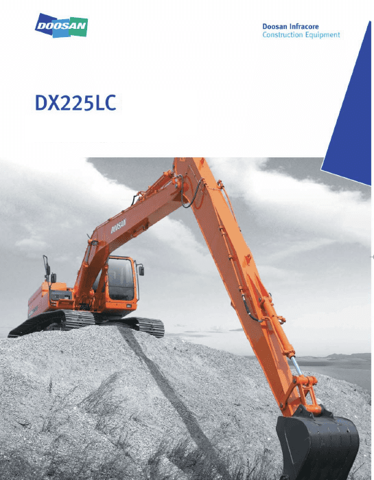 Doosan Daewoo Dx225lc Excavator Service Manual