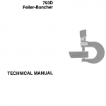 John Deere 793d Feller Buncher Service Manual Tm-1416