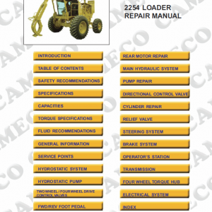 Cameco 2254 Loader Repair Service Manual