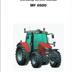 Massey Ferguson 6612, 6613, 6614, 6615 Tractor Service Manual