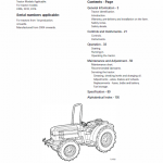 Massey Ferguson 2405, 2410, 2415 Tractor Service Manual