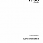 John Deere 1758 Forwarder Service Manual Tm-1995