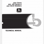 John Deere 440, 440a, 440b Skidder Service Manual Tm-1009