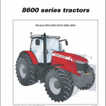 Massey Ferguson 8650, 8660, 8670, 8680, 8690 Tier 4i Tractor Service Manual