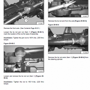 Massey Ferguson Mf 8925, 8926 Telescopic Handlers Service Manual