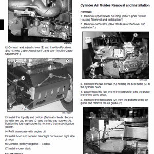 John Deere L1642, L17.542, L2048, L2548 Scotts Tractor Manual Tm-1949