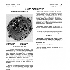 John Deere 740 Skidder Service Manual Tm-1059 & Tm-1101