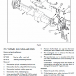 Massey Ferguson 2625 Tractors Service Workshop Manual