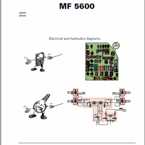 Massey Ferguson 5608, 5609, 5610 Tractors Service Workshop Manual