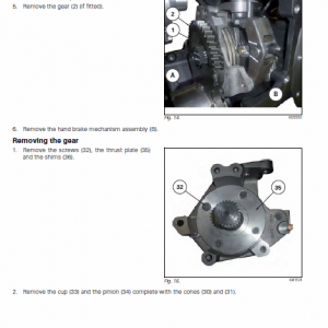 Massey Ferguson 6612, 6613, 6614, 6615 Tractor Service Manual