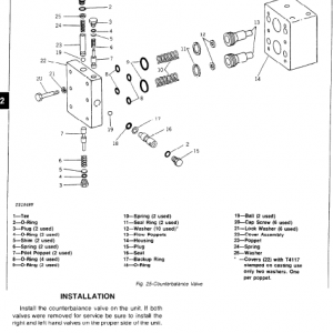 John Deere 693b Feller Buncher Service Manual Tm-1170