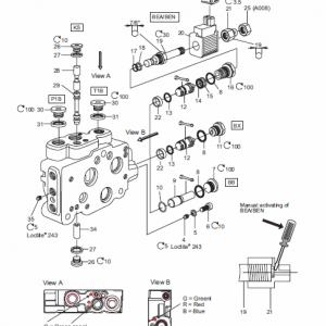 John Deere 1063 Harvester Service Manual Tm-1997