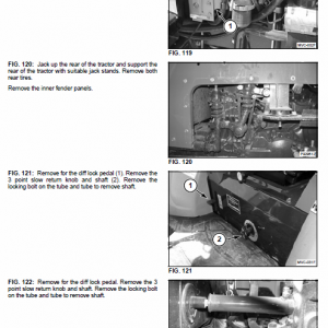 Massey Ferguson 1660 Tractor Service Workshop Manual