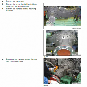 Massey Ferguson 4608, 4609, 4610 Tractors Service Workshop Manual