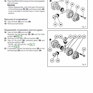 Massey Ferguson 6235, 6245, 6255, 6260 Tractor Service Manual