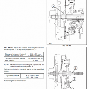 Massey Ferguson 1125, 1140, 1145, 1240, 1250, 1260 Tractors Workshop Manual