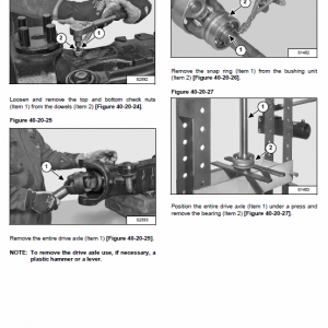 Massey Ferguson Mf 9407ts, 9407s Telescopic Handler Service Manual