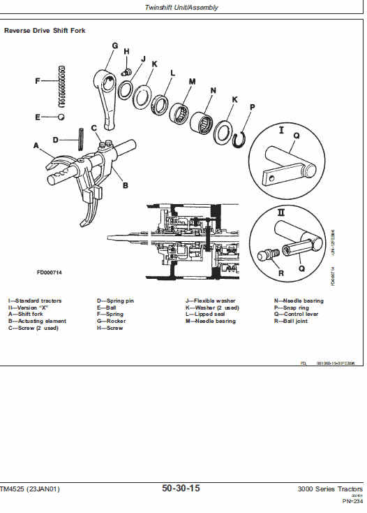 3300x John Deere remolcador 3200x 3400x manual de instrucciones 