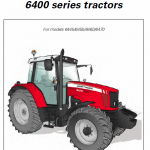 Massey Ferguson 6445, 6455, 6460, 6465, 6470, 6475, 6480 Tractor Service Manual