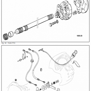 Massey Ferguson 3340, 3350, 3355 Tractor Service Manual