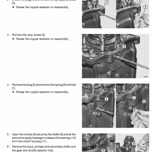 Massey Ferguson 3425f, 3435f, 3445f, 3455f Tractor Service Manual