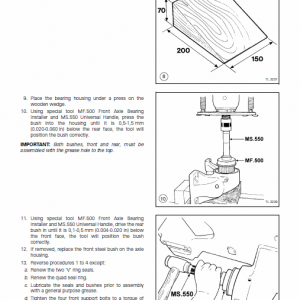 Massey Ferguson 4225, 4235, 4245 Tractor Service Manual