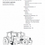 Massey Ferguson 4315, 4320, 4325, 4335 Tractor Service Manual