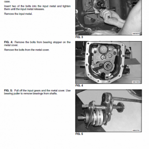 Massey Ferguson 1529, 1532 Tractors Service Workshop Manual