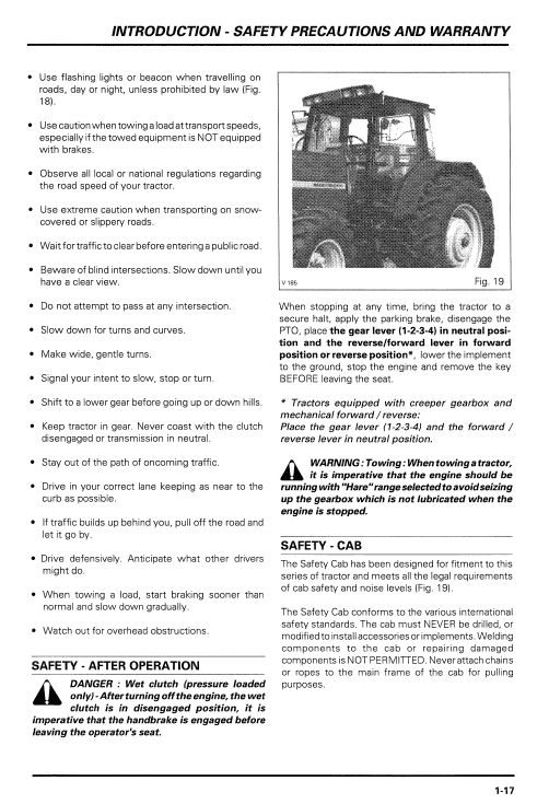 Massey Ferguson 8110, 8120, 8130 Tractor Service Manual