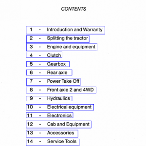 Massey Ferguson 8110, 8120, 8130 Tractor Service Manual