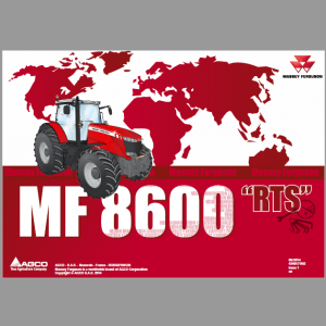 Massey Ferguson 8650, 8660, 8670, 8680, 8690 Tier 3 Tractor Service Manual