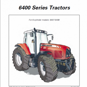 200 Séries Massey Ferguson 255 265 270 275 290 Tracteur Atelier Manuels 