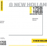 New Holland E175b And E195b Excavator Service Manual