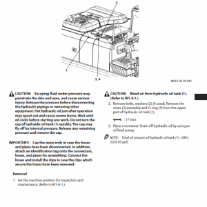 Hitachi Zh210-a And Zh210lc-a Excavator Service Manual