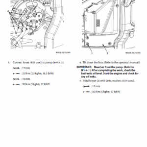 Hitachi Zx55u-5a And Zx55u-5b Excavator Service Manual