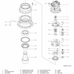 Hitachi Zx135us-5a And Zx135us-5b Excavator Service Manual