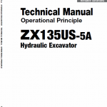 Hitachi Zx135us-5a And Zx135us-5b Excavator Service Manual