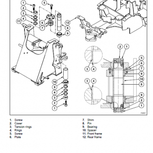 New Holland W50btc, W60btc, W70btc, W80btc Wheeled Loader Manual