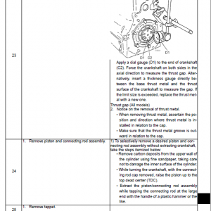 New Holland E20.2sr, E22.2sr And E27.2sr Mini Excavator Manual