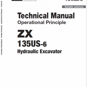 Hitachi Zx135us-6 Excavator Service Manual