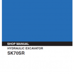 Kobelco Sk70sr Excavator Service Manual