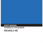 Kobelco Sk330lc-6e And Sk330nlc-6e Excavator Service Manual