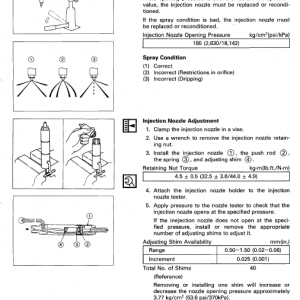 Kobelco Sk60 Excavator Service Manual