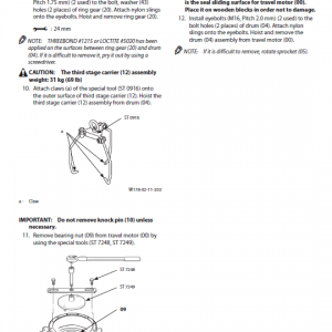 Hitachi Zx180lc-5b And Zx180lc-5g Excavator Service Manual
