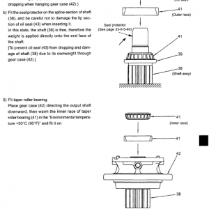 Kobelco Sk40sr-2 And Sk45sr-2 Excavator Service Manual