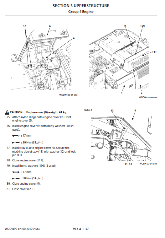 Hitachi Zx300-5a, Zx300lc-5a And Zx300lch-5a Zaxis Excavator Manual